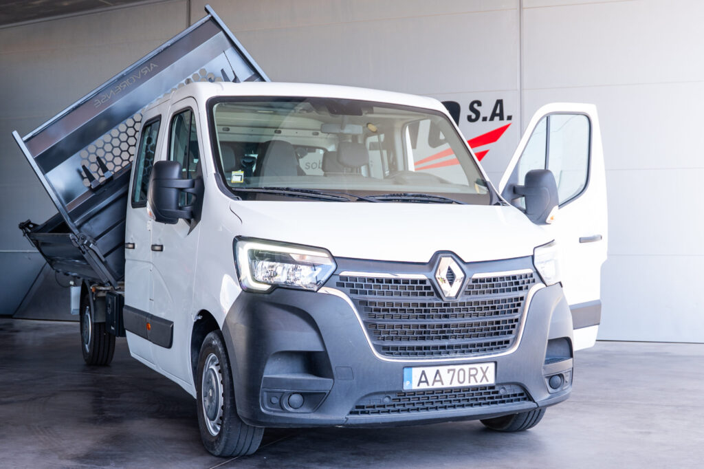 Renault Master 2.3 Dci L3 C/Dupla C/Bascula Tribasculante — 1